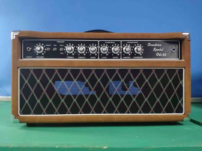 China 2021 NEW Custom Grand Overdrive Special Guitar Amplifier Head 50W with Loop Brown Tolex JJ Tubes Dumble Style for sale