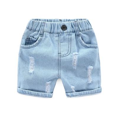 China Korea new breathable fashion style baby's new beach pants summer use high-grade cropped pants toddlers boy for sale