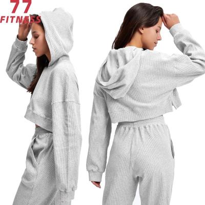 China Prettylittlething Sports Sweatshirt Loose Hooded Anti-pilling Fashion Running Solid Color Workout Clothes Long Sleeve Pants Yoga Set for sale