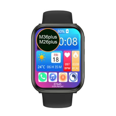 China Touch screen M36 plus m26 serie m26 7 max smart watch smartwatch reloj pro m36plus m26plus m 36 max for sale