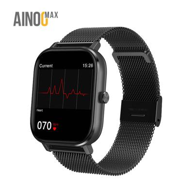 China AinooMax L144S smart watch ecg blood pressure watch smartwatch DT35 peel off touch screen reloj de pulso 35 plus for sale