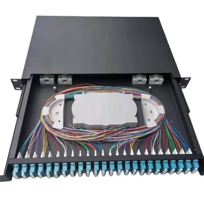 China 24 Port LC Glasfaser Patch Panel für die Wandmontage im Außenbereich zu verkaufen