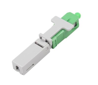 China Glasvezelsignaaloverdracht met laag signaalverlies SC APC SC UPC Fast Connector Assembly Te koop