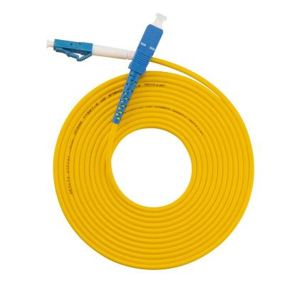 China Cable de fibra 14130199 SS-OP-D-LC-S-10 LC/PC-LC/PC-Modo único-G6.652D-2MM-10M-PVC-YE Cordón de parche AOC MPO cable de Huawei en venta