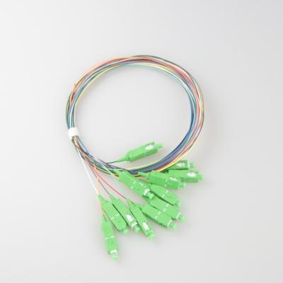 China SC/APC 0.9mm G652D 1m Return 65dB Fiber Optic Patch Cord for Telecommunication Market for sale