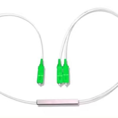 Chine ANATEL certifié 1x8 SC/APC Micro Mini Bloc Tube en acier FTTH PLC Splitter et 3 fois à vendre