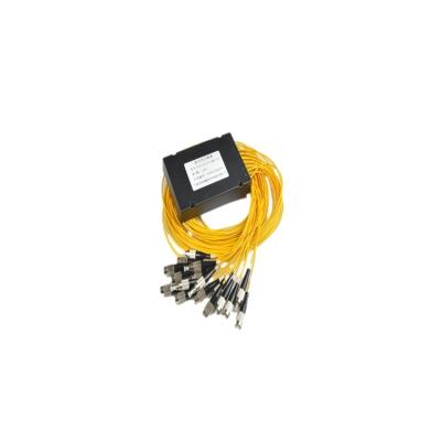 China 1x2 1x4 1x8 1x16 1x32 Fiber Optic Coupler Splitter Temperature Stable for FAT and FTD for sale