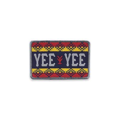 China Viable Chenille Embroidery Custom Iron On Patches PVC Embroidered Designer Woven Patch Mighty Sequin Patch for sale