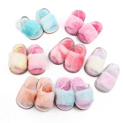 China 2021 Hot Selling Light Baby Sandals Plush Sandals Girls Boys Girls Prewalker Indoor Walking Shoes for sale