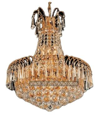 China Contemporary Chandeliers Luxury Crystal Pendant Lamp Crystal Light Fixture for sale