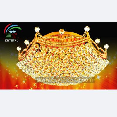 China Hotel Chandeliers Pendant Lights Lighting Decoration Crystal Ceiling for sale