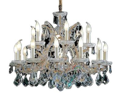 China Large Size Traditional Shining K9 Maria Theresa Chandeliers Luxurious Crystal Home Decoration Lighting Fixtures for sale