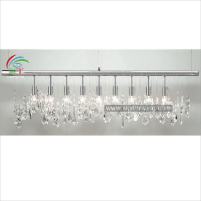 China Contemporary chandeliers with crystal balls dining room lighting for sale