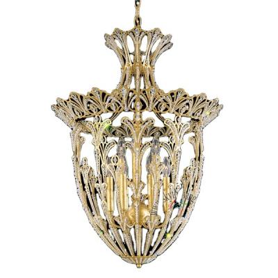 China Best Rivendell Modern Luxury Gold Tall Chandeliers Made in China for sale