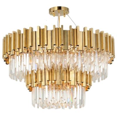 China Contemporary Style Chandelier Metal Pendant Light For Hotel Project for sale