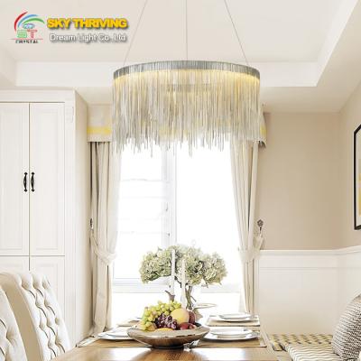 China Chain Modern Chandelier Project Customization Size Pendant Lamp for sale