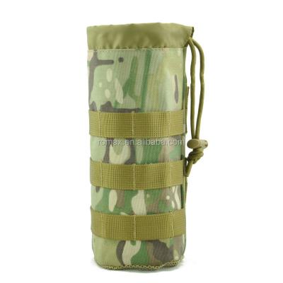 China 1000D Waterproof Nylon Fabric 1000D Admin Molle Water Bottle Kettle Pouch Military Tactical Nylon Bag For Outdoor Hunting for sale