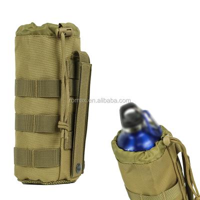 China Eco-friendly 1.5L 900D Molle Nylon Water Bottle Waterproof Tactical Pouch for sale