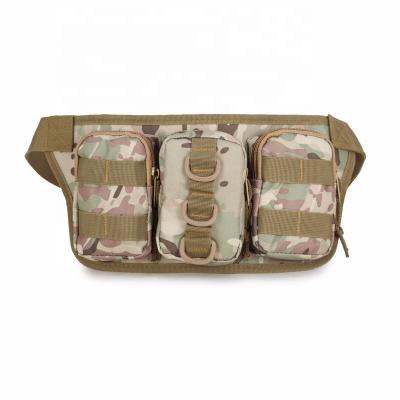 China Army Waterproof Tactical Camouflage Bag Chest Water Proof Sports Waist Outdoor Recycling Bag for sale