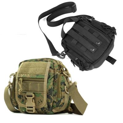 China Water Proof Camping Tactical Equipment Belt Waist Bag With Shoulder Strap Outdoor Nylon Pussy Pack Tactical Bag for sale