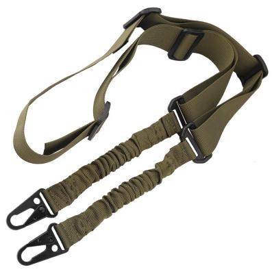 China Gun Sling Update 2 Nylon Version Tactical Rifle Points With Metal Enlarged Hooks Hunting Gun Accessories for sale