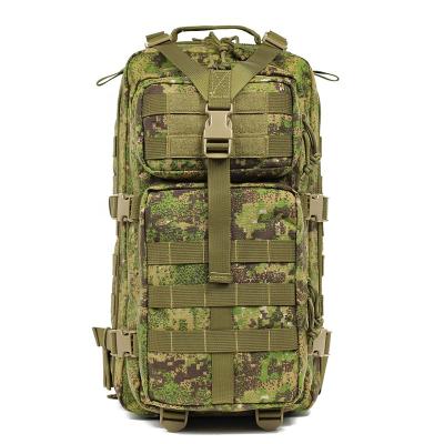 China Durable 1000D Nylon Waterproof And 35L Large 3P Attack Waterproof Military Tactical Backpack With MOLLE System for sale