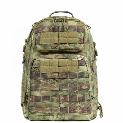 China Durable 1000D Nylon Waterproof And 55L Large Waterproof Military Tactical Backpack With MOLLE System for sale