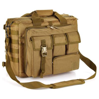 China Hiking Sports Travel Camping Running Thumb Laptop Bag Men Military Tactical Nylon 15.6