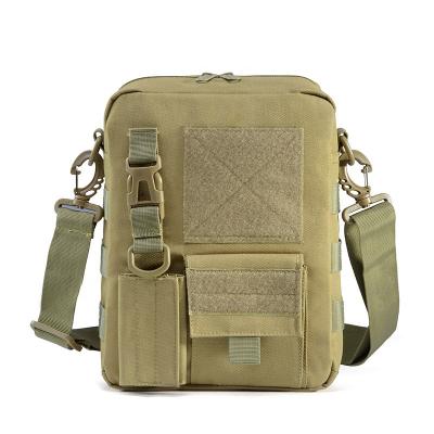 China Water Resistant Tactical Sling Messenger Bag Men Military MOLLE EDC Shoulder Pack Assault Gear Cross - Body Bag for sale