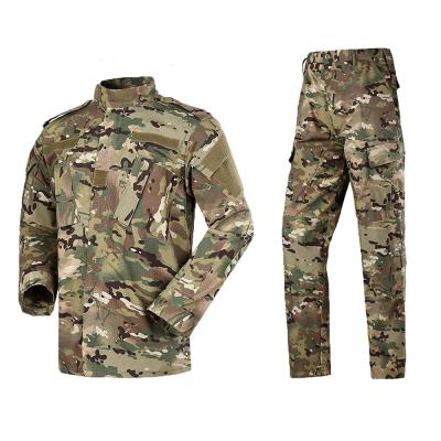 China Breathable Army Men's Camouflage Military Uniform Tactical Coat And Pant Suit For Army Soldiers for sale