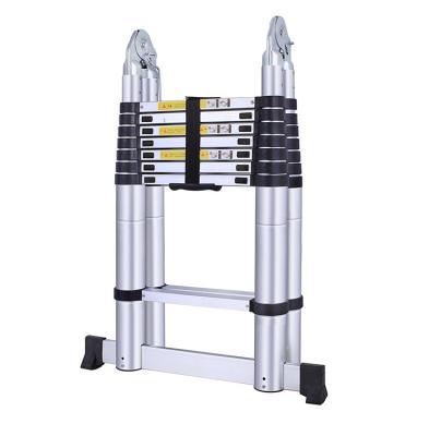 China Foldable Aluminum Telescopic Ladder Stairs En131 Telescopic Ladders New Design Good Quality for sale