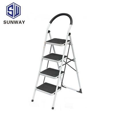 China Folding Ladders Guaranteed Unique Universal Quality Step Ladder 4 Foldable Steel Steps for sale