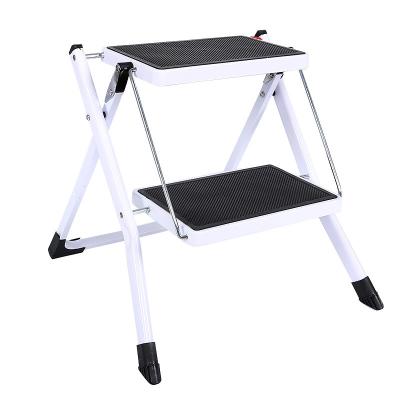 China (Height) Adjustable Premium Design and Outstanding Quality 2 Steps Stool Foldable Ladder for sale