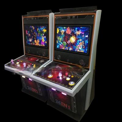 China Hot California Inexpensive Player Fish Table 2 Mini Game 26 In 1 Gambling Machine W2 Players Fish Coin Operated Game for sale