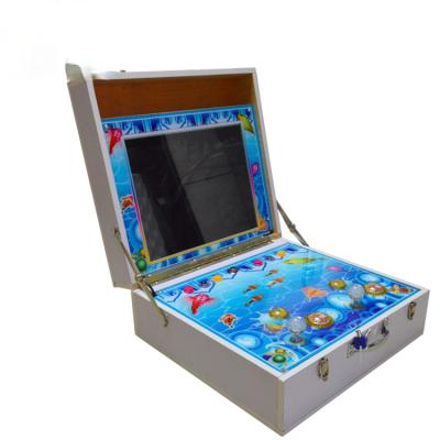 China Metal Frame 32 In A Fish Hunter Arcade Games Mini Close Game Fish Skill Game Cabinet for sale