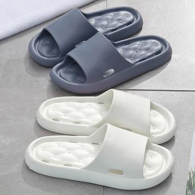 China Wholesale Thick Soled Breathable Non Slip Bathroom Slippers Light Weight And Comfortable Permeable Quick Drying Bathroom Slippers for sale