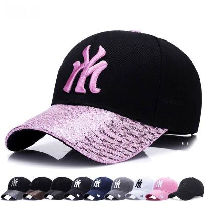 China 2021 Wholesale Hot Fashion Eco-friendly NY Fashion Luxury Baseball Cap Custom Hats Unisex for sale