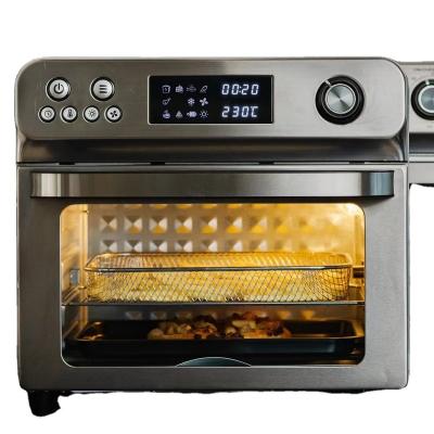 China 24L Air Fryer Oven Electric Air Fryer With Healthy High Quality Big Oil Manual Control Digit Air Fryer Oven for sale