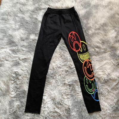 China DENIMGUYS Spandex/Cotton Screen Printing Heavy Pile Customized Organic French Terry Logo Trackpants Twill Pants Trackpants Jogger Pants for sale