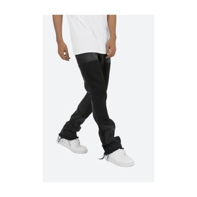 China Breathable Factory Directly Supply Our Own Manufacturer Directly Cut Mens Side Stripe Tapered Plain Jeans for sale