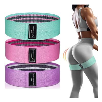 China Hot Selling Foreign Trade Sports New Style Customizable Buttocks Wide Resistance Band for sale