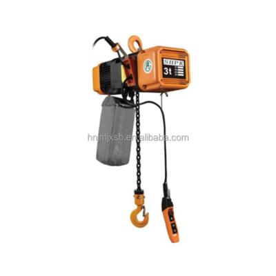 China Hand Lifting Electric Goods Trolley Chain Block Hoist With Hook for sale