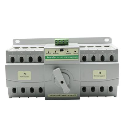 China High Quality Double Power Automatic Transfer Switch ABS Supply 4pole Mcb Type Ats for sale