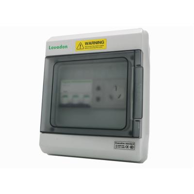 China IP65 Plastic Junction Box Power Panel Circuit Breaker Box Waterproof Portable Electrical Distribution Box for sale