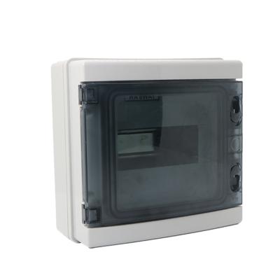 China ABS Cover Push Type Opening And Closing ABS PC Material Waterproof IP65 Distribution Box For Circuit Breaker for sale