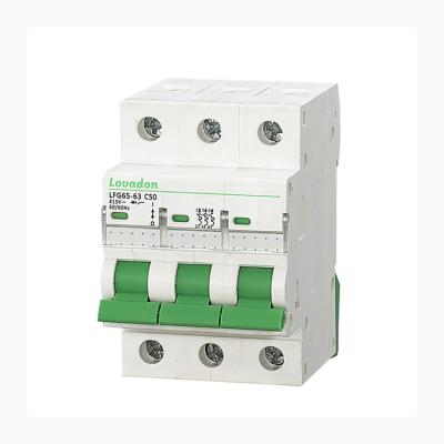 China New Type Wenzhou Supplier 3 Pole Circuit Breaker MCB Free Sample Miniature Circuit Breaker 6kA for sale