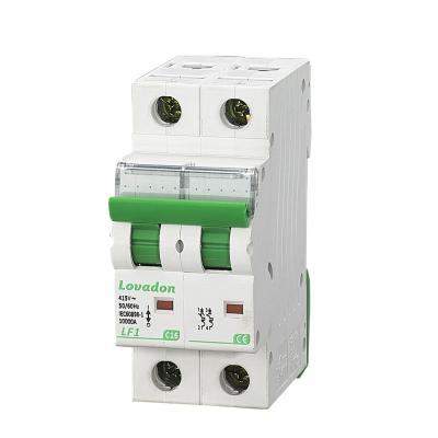 China 10A Circuit Breaker Back Pole Miniature Circuit Breaker 6/10kA for sale