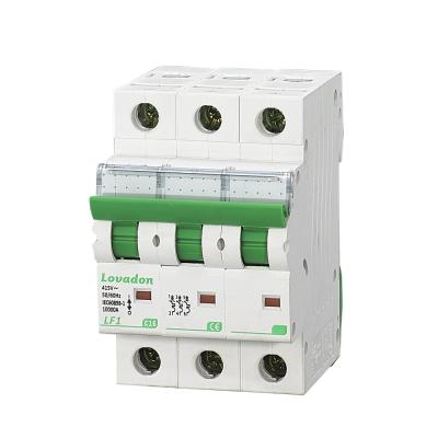 China 20 Amp Micro Circuit Breaker MCB Miniature Circuit Breaker 6/10kA for sale