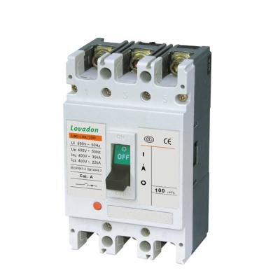 China Plastic Intelligent Electronic Etn Motorized 63 Amp Circuit Breaker 3 Phase Molded Case Circuit Breaker for sale