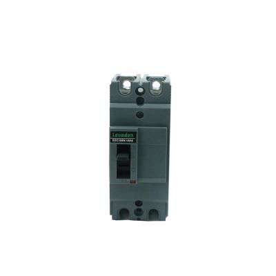 China Plastic Electrical Circuit Protection 100A 1P Molded Case Circuit Breaker for sale